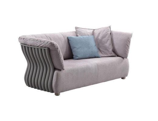Sofa 2 Seater Designer Sofa Couch Upholstery Sofas Couches Fabric Textile new