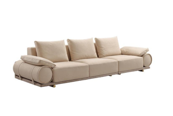 Living room Upholstered Sofas Modern Three Seater Sofa 4 Seater. Couch Luxury Upholstery Furniture