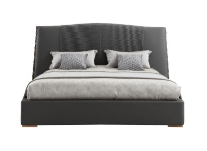 Luxury Bed Wood Beds Bed Frame Gray Double Bed frame Beds Double Beds