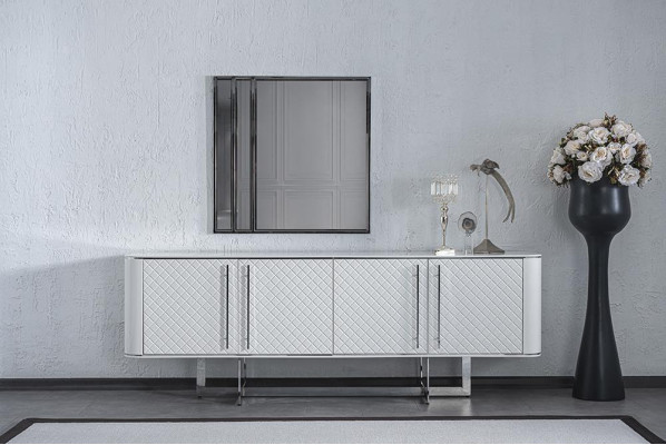 Luxury Sideboard with Mirror Dining room Furnishings Modern Design Furniture