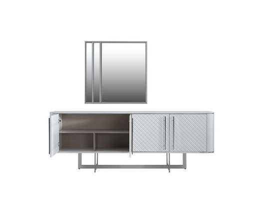 Luxury Sideboard with Mirror Dining room Furnishings Modern Design Furniture