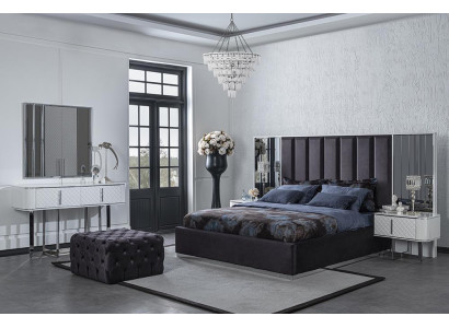 Complete Furniture Bet 2x Bedside tables Bedroom Stool Luxury Design