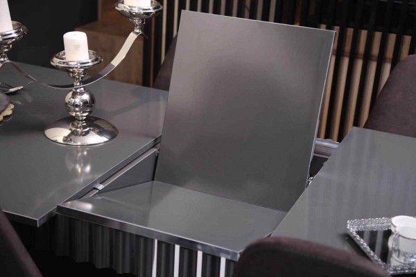 Luxury Dining room Set Dining table +6x Chairs +Sideboard with 2x Mirror 10 pieces