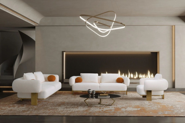 Sofa set Living room Complete Sofas Set Design Modern Luxury Armchair new