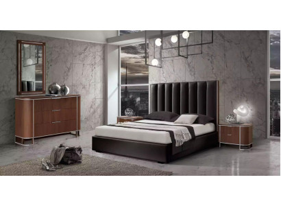 Complete's Bedroom Set Designer Furniture Double bed 2x Bedside tables 5pcs