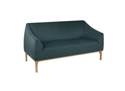 Green Sofa Designer 3-Seater High Quality Upholstery Furniture Textile Couch