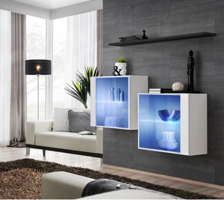 Modern Designer Suite Living room Wall Unit Wooden Furniture Set Complete new Furniture