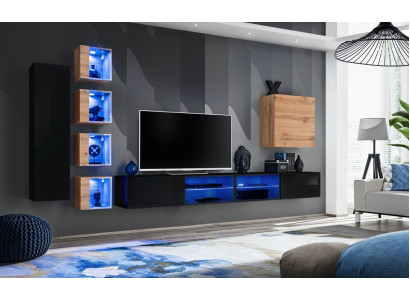 Modern Furniture Designer Wall unit Furnishings Luxury Suite new wall cabinet