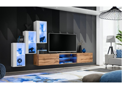 Living room new Wall unit Furnishings Modern Modern TV lowboard wall cabinet