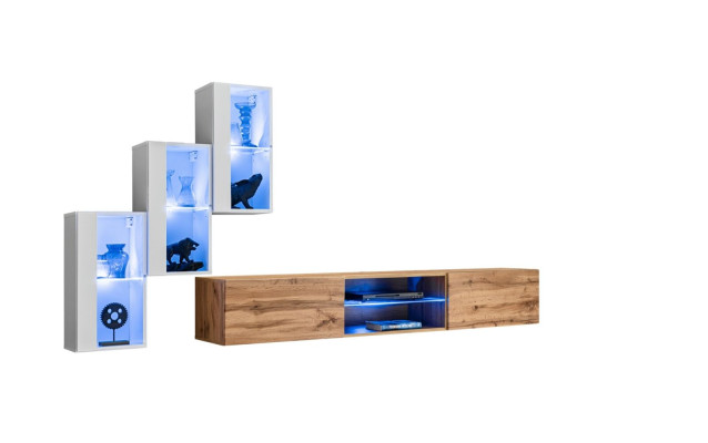 Living room new Wall unit Furnishings Modern Modern TV lowboard wall cabinet