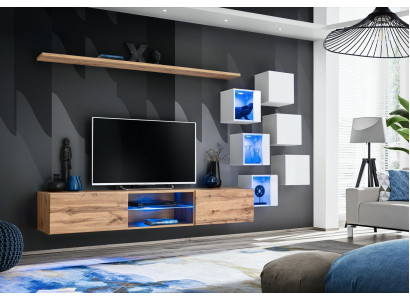 Living room furniture Sideboard Wooden Furniture Luxury Set Furnishings Complete Wall Cabinet
