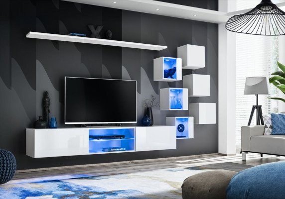 Luxury Wall unit Furnishings new Furniture wall cabinet Living room furniture Complete
