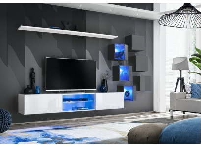 Luxury Furniture Wooden Furniture Furnishings TV Lowboard Shelves Sideboard Wall Cabinet