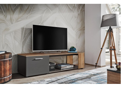 Luxury TV lowboard Living room Wood Chest of drawers Designer Sideboard Wall unit new
