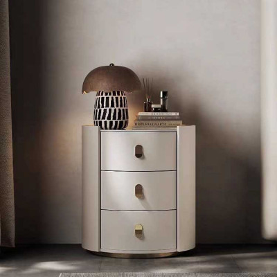Bedside table Chest of drawers Side Table Nightstand 3 drawers Bedroom