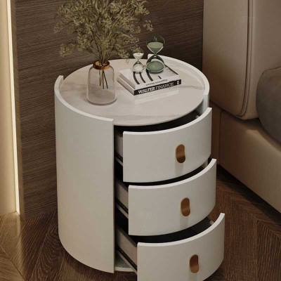 Bedside table Chest of drawers Side Table Nightstand 3 drawers Bedroom
