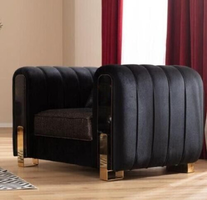 Modern sofa set three-seater armchair luxury set fabric sofas luxury furniture