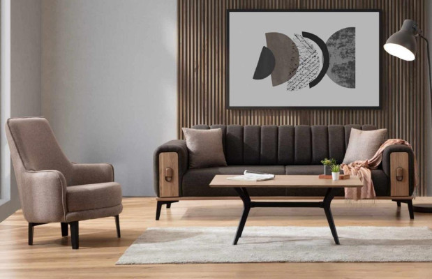 Elegant sofa set modern couches three-seater armchair sofas luxury furniture