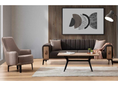 Elegant sofa set modern couches three-seater armchair sofas luxury furniture