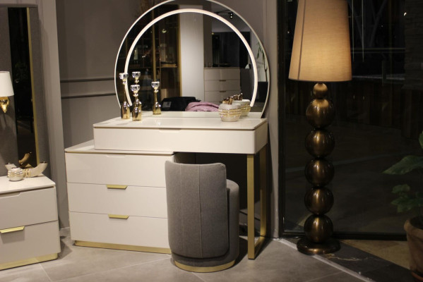 Round Stool Design Wood Furniture Luxury Living room Design Footstool