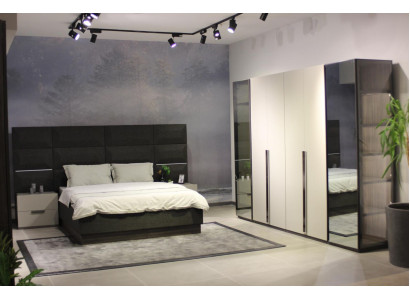 Complete Bedroom Furniture Set Bed 2x Bedside table Dressing table Mirror 8pcs new