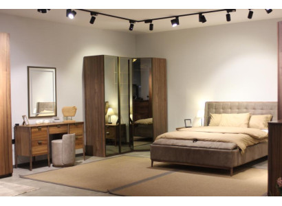 Bedroom Set Bed + 2x Bedside tables Chest of drawers Wardrobe Luxury Set new