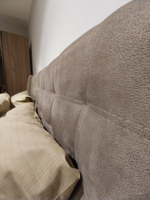Bedroom luxury bed double design elegant modern bed new hotel