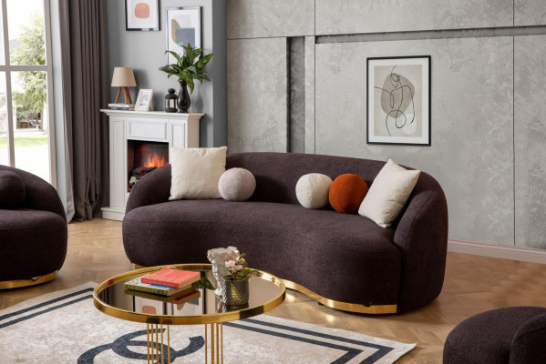 Style Living room Set Couches Designer Sofa set 4+3+1 Seat Furniture