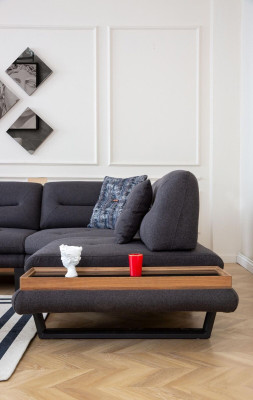 Stylish set living room modern sofa set corner suite 3-piece couches