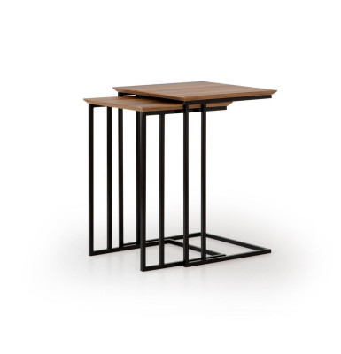 Living room 2x Side table Table Design Furniture Luxury Furnishings Modern