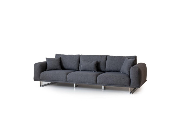 Sofa 4 Seater Relax Couch Couches Bed function Four-seater Textile Sofas