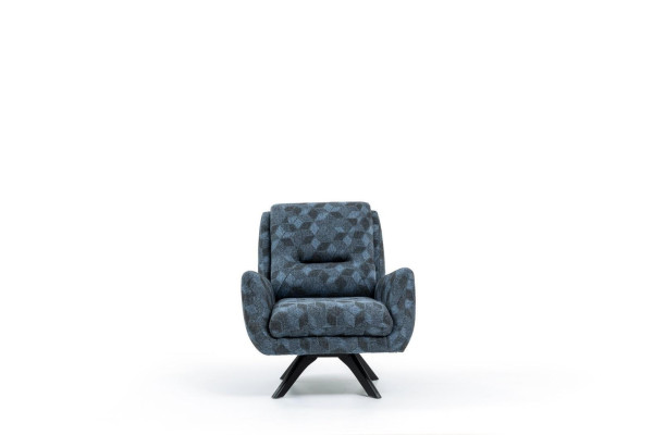 Living room Luxury Armchair gray Club Lounge Modern Designer Furniture Furnishings