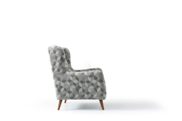 Luxury Furniture Three Seater Armchair 1 Seater Modern Armchair Upholstery Textile