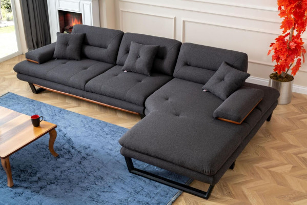 Modern Sofa set 3 + 1 Seater and Corner sofa L-shape Designer Furniture new
