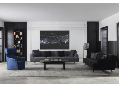 Sofa set Set 4+3+1 Coffee table Sofa Couch Furniture Seating set Upholstery