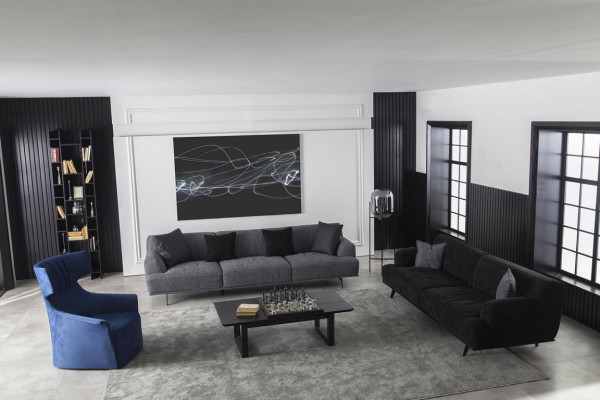 Sofa set Set 4+3+1 Coffee table Sofa Couch Furniture Seating set Upholstery