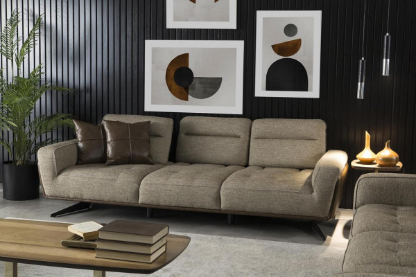 Design Living room Set Fabric Sofa Couch Set Sofa set Set Furniture