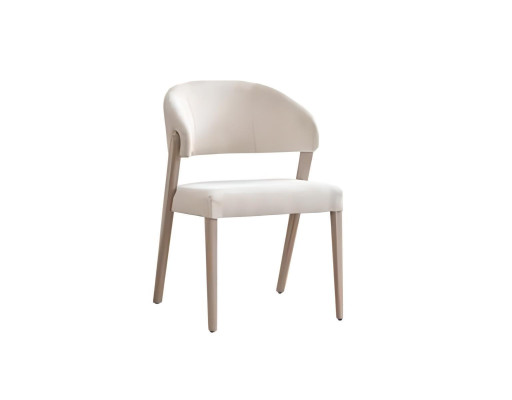 Dining room Chair White Poslterstuhl Designer Dining room Wood Chairs new