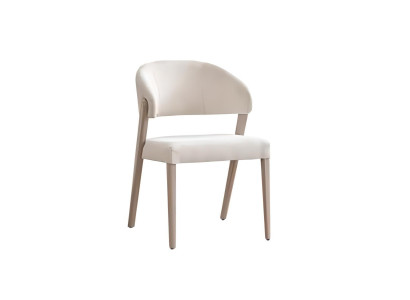 Dining room Chair White Poslterstuhl Designer Dining room Wood Chairs new