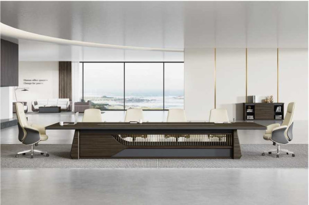 Conference table Meeting Table Luxury Office Furniture Modern Brown Tables