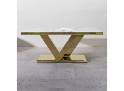 Dining Room Furniture Designer Dining table Stainless Steel Table Gold Modern Tables