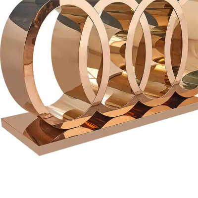 Modern Dining table Stainless steel table Dining room Tables Designer Furniture Tables