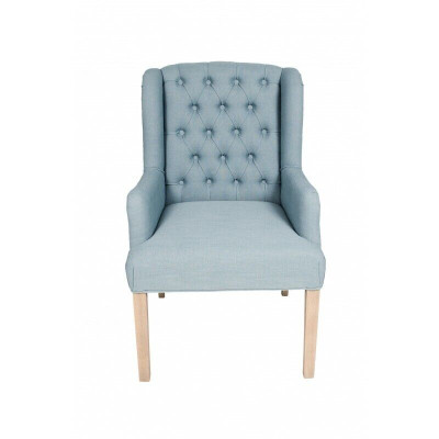 Blue Chesterfield Chair Hotel Furnishings Seater Upholstery Chair Recliner