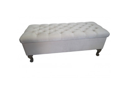 Stool chaise lounge footstool side stool bench seat Chesterfield