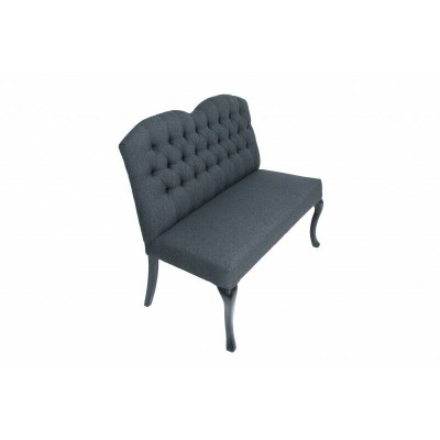 Chesterfield Stool Textile Seat Benches Decoration Restaurant Fabric Shop Sofa Leather