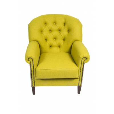 Wing Chair Armchair TV Chair Upholstery Sofa 1 Seater Relax Chesterfield
