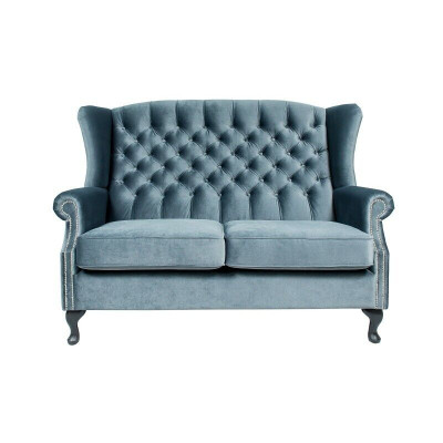 Sofa 2 Seater Chesterfield Upholstery Design Luxury Couch Sofas Wing Chairs