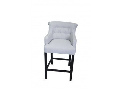 Designer x4 Gray Chesterfield Bar Stools Designer Chair Set Upholstery Recliners