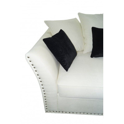 Classic Design Couch Upholstery Sofa Three Seater Fabric Couches Sofas 3 Seater