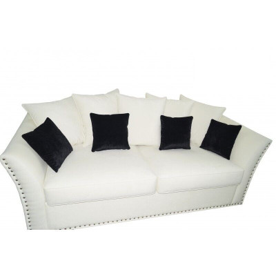 Classic Design Couch Upholstery Sofa Three Seater Fabric Couches Sofas 3 Seater